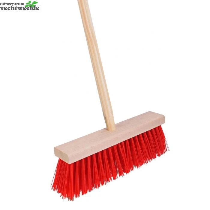 Talen Tools Bezem B35cm Rood+steel H1.4m 4 Talen Tools Bezem B35cm Rood+steel H1.4m - Afbeelding 2