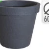 BLOEMPOT ROND STONELOOK ANTRACIET -Tuinplanten Benodigdheden bloempot rond stonelook antraciet 750x541 620700b6b5824 l