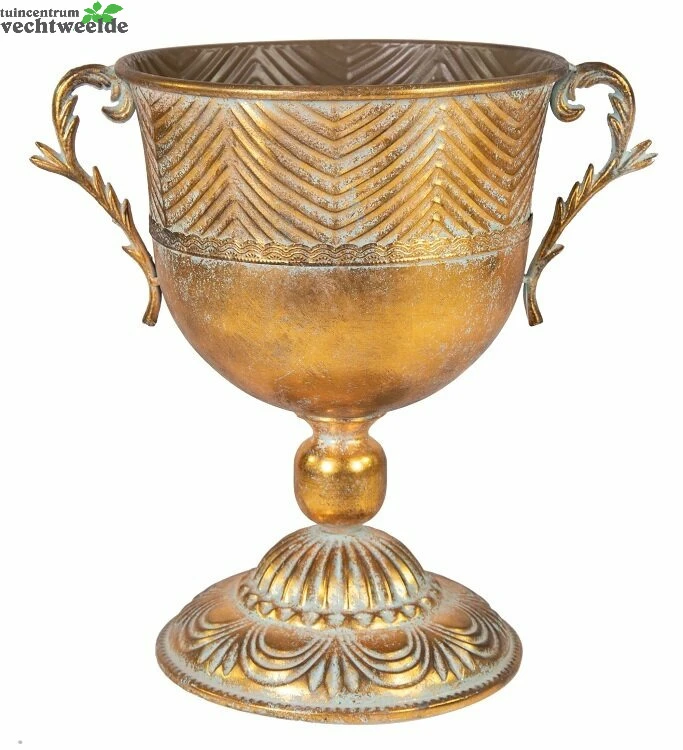 Coupe Xl Romantic D40h52cm Goud 3 Coupe Xl Romantic D40h52cm Goud