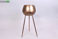 DHAKA BRONS PLANTENSTANDAARD 34x 68cm