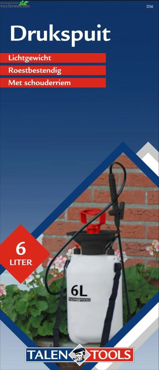 Talen Tools Drukspuit 6l 4 Talen Tools Drukspuit 6l - Afbeelding 2