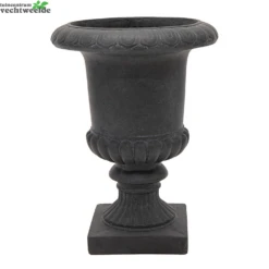 Franse Vaas Cf M/l D50h68cm Grafiet