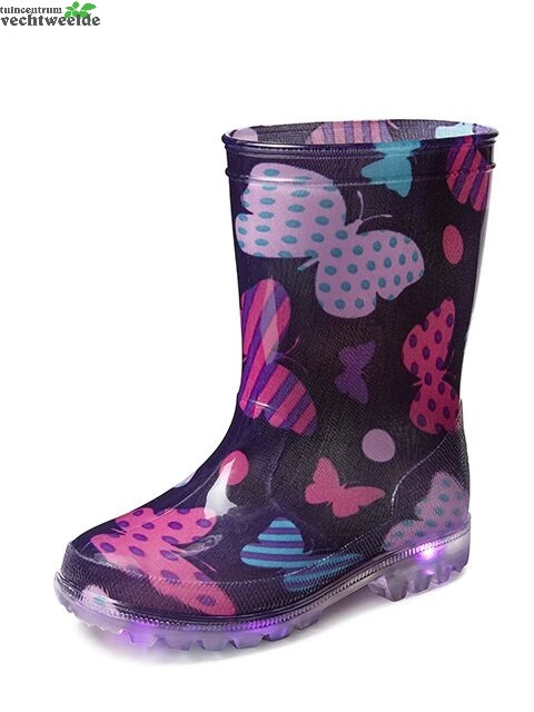 Kinderlaars Mila Paars Led Maat 27 3 Kinderlaars Mila Paars Led Maat 27