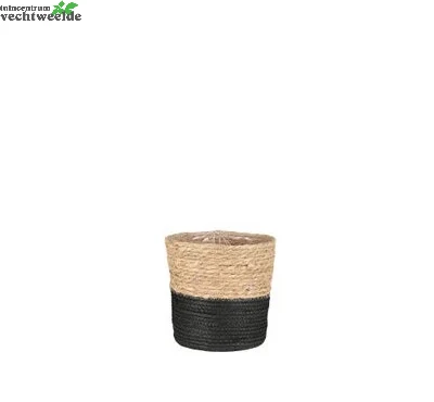 Mand Rachel D23h23cm Zwart 3 Mand Rachel D23h23cm Zwart