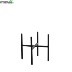 Planttafel Ascot D24h25cm Zwart