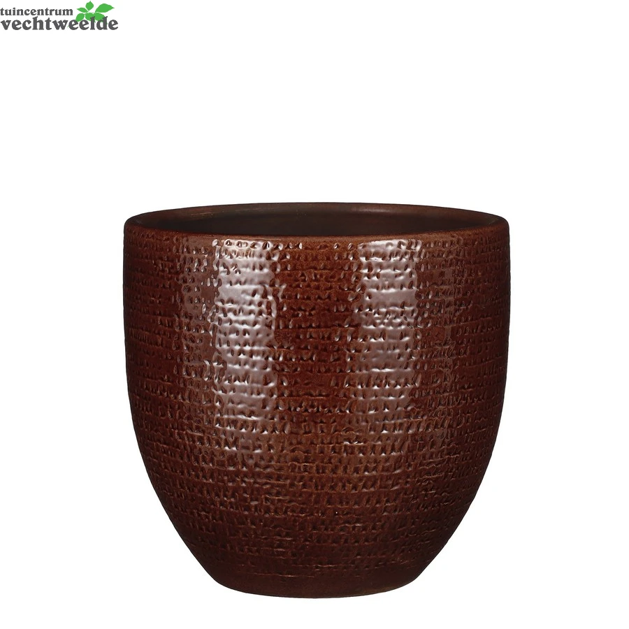 Pot Carrie Glaze D29h26cm Bruin 3 Pot Carrie Glaze D29h26cm Bruin