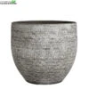 Pot D35h32cm Donkergrijs - Mican Decorations -Tuinplanten Benodigdheden pot d35h32cm donkergrijs mican decorations 650x650 62073e3bc61fd l