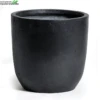 Pot Egg Clayfibre D54h51cm Zwart -Tuinplanten Benodigdheden pot egg clayfibre d54h51cm zwart 750x750 641330df4909e l