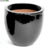 Pot Egg Glans Dia41 H33 CM Zwart -Tuinplanten Benodigdheden pot egg glans dia41 h33 cm zwart 882x919 6206d4d5d7c55 l