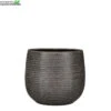 Pot Gabriel D25h20cm Donkergrijs - Mica -Tuinplanten Benodigdheden pot gabriel d25h20cm donkergrijs mica 750x750 6206f0f2027a1 l