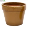 Pot Glazuur Basic D27h20cm Geel