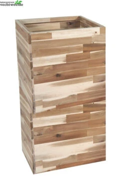 Pot Kubus - Hoog Acacia Fsc B43 - H65cm