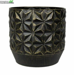 Pot Linske D23h22cm Zwart