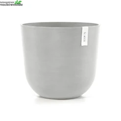 Pot Oslo D45cm Wit Grijs