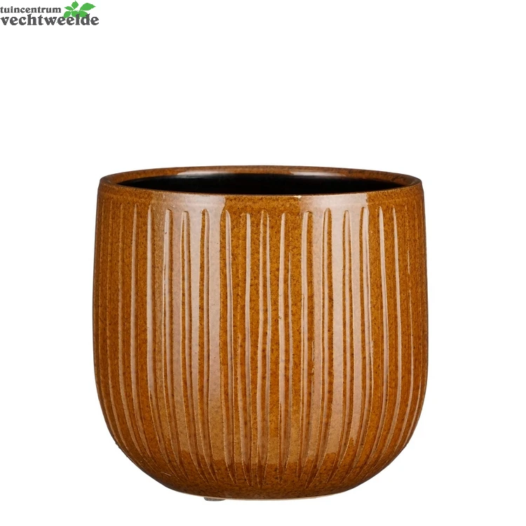 Pot Pablo D21h19cm Oker 3 Pot Pablo D21h19cm Oker