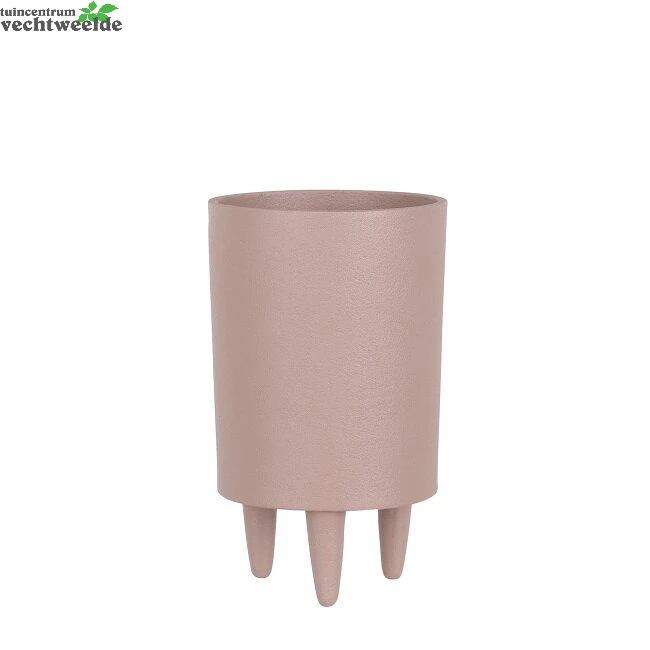 Pot Riff D11h18cm Lichtroze - Mica