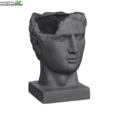 Pot Roman L27b25h39cm D.grijs