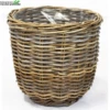 Pot Rotan Grijs D36h35cm -Tuinplanten Benodigdheden pot rotan grijs d36h35cm 800x800 6207bc3858887 l