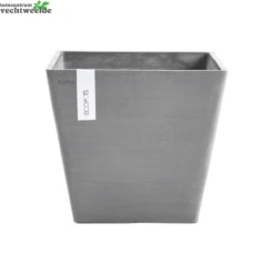 Pot Rotterdam Grijs L30b30h27cm