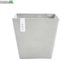 Pot Rotterdam Witgrijs L40b40h36cm