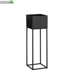 Pot Timon L24b24h78cm Zwart