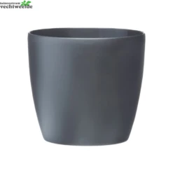 Pot+wiel Brussels D40cm Antraciet - Elho