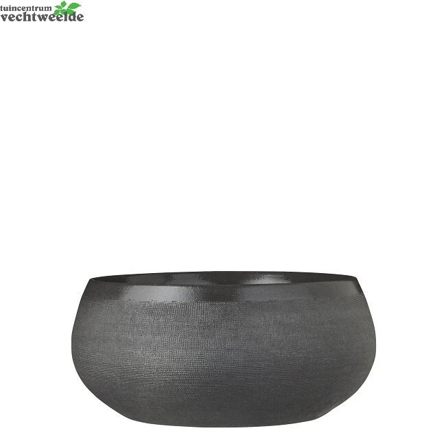 Schaal Douro D26h12cm Donkergrijs - Mica 4 Schaal Douro D26h12cm Donkergrijs - Mica - Afbeelding 2