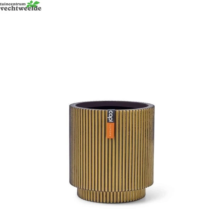 Vaas Cilinder Groove D15h17 Zw/gd 3 Vaas Cilinder Groove D15h17 Zw/gd