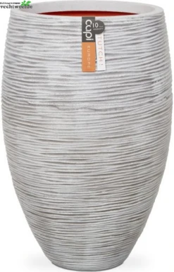 Vaas Eleg Deluxe Rib Nl D40h60 Ivoor -Tuinplanten Benodigdheden vaas eleg deluxe rib nl d40h60 ivoor 338x528 62a9932506d85 l