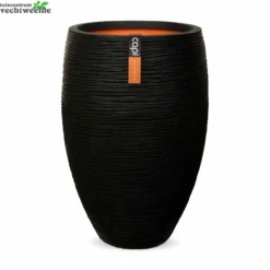Vaas Eleg Deluxe Rib Nl D56h84 Zwart